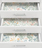 Boho Floral Waterproof Removable Vinyl Peel-and-Stick Wallpaper for Bathroom & Bedroom