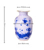 Hand-Painted Ceramic Flower Vase – 5 Color Designs