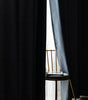 Blue Moon & Star 200 GSM Semi-Light Blocking Curtain Panel – 4 Hanging Styles