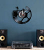 Football Vinyl Record Wall Clock – 30 cm Quartz Decor with Optional LED, Designs 11–14