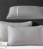 Quilted Polyester Pillow Cover – 17.72 × 27.56 in (45 × 70 cm), 1 Piece, Envelope or Zipper