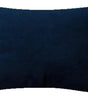 Blue & Teal Solid Velvet Lumbar Pillow Cover – Soft Woven Fabric, 1 Piece, 11.81 × 19.69 in (30 × 50 cm)