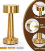 USB Rechargeable LED Table Lamp – Wireless Touch Control, 3 Color Dimmable Bedside Mood Light for Home