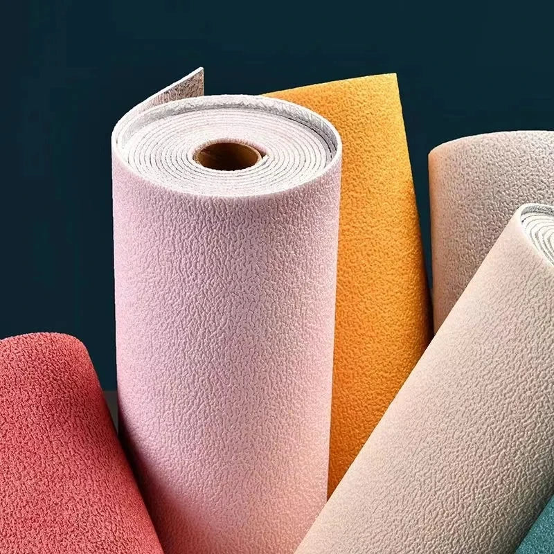 10m 3D Extra-Thick Waterproof PVC Peel-and-Stick Wallpaper – 2.5mm Embossed, Anti-Collision & Mould-Resistant