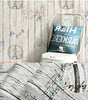 Waterproof Removable Wood-Grain Vinyl Peel-and-Stick Wallpaper for Walls, Cabinets & Furniture
