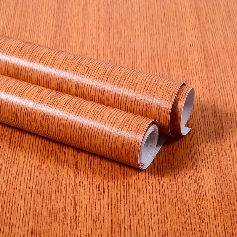 Wood Grain Peel and Stick Wallpaper | Waterproof Self-Adhesive Vinyl Wallpaper for Walls & Furniture