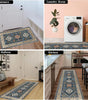 Boho 3-Piece Rug Set – Thick Non-Slip Flannel Mats for Kitchen, Hallway & Laundry