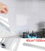 Heat-Resistant Anti-Oil Transparent Kitchen Wall Protector Film – Electrostatic Adhesive-Free Peel and Stick wallpaper Sticker