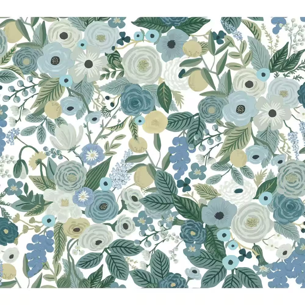 45 sq. ft. Garden Party Premium Vinyl Peel and Stick Wallpaper