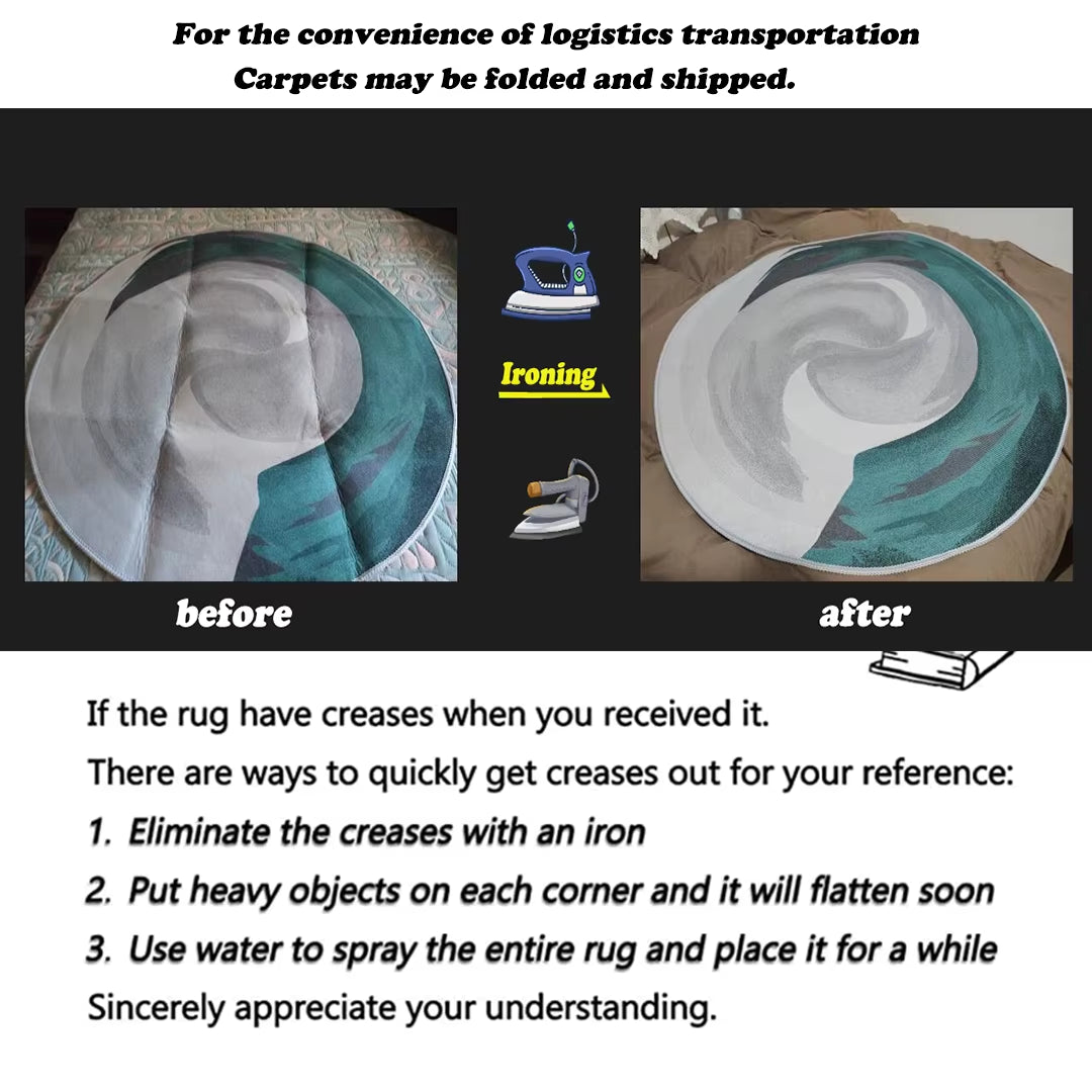 Easy Cleaning Persian Style Carpet for Living Room Retro Home Decoration Aesthetic Lounge Non-slip Rug European Tatami Floor Mat