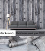 Retro Faux Wood Grain Peel And Stick Wallpaper Self-adhesive Wood Plank Wallpaper Roll Removable Vinyl Wall Covering For Restaur