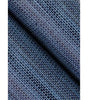 Navy Blue Faux Grasscloth Vinyl Peel and Stick Wallpaper Roll
