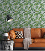 Tropical Green Leaf Peel and Stick Wallpaper Palm Leaves Self Adhesive Removable Wallpaper Waterproof Decorative Contact Paper