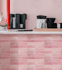 Peel and Stick Wall Tile Stickers Strong Adhesive Wallpaper DIY for Kitchen &Bathroom Backsplash Bathroom RVs Decoration