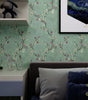 Green Peel and Stick Wallpaper Self Adhesive Wall Paper Removable Wallpaper Roll (2-Roll, 17.7 in. W x 118.11 in. L)