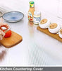 Kitchen Backsplash Stickers,40 X 100Cm, Self Adhesive Drawer Liner Peel and Stick Foil Wallpaper Cabinets Shelf Sticker