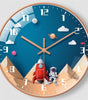 Children’s Room, Silent Wall Clock, Bedroom, Living Room, Kids Clock, Cartoon Clock, Circular Clock, Creative Clock, Quartz Clock, Elementary School, Non-Ticking Clock