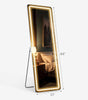 RIMIKING LED Full-Length Mirror with Smart Touch Control,Durable & Safe Design,Multi-Functional Use,Space-Saving Installation, FYLED-2164N