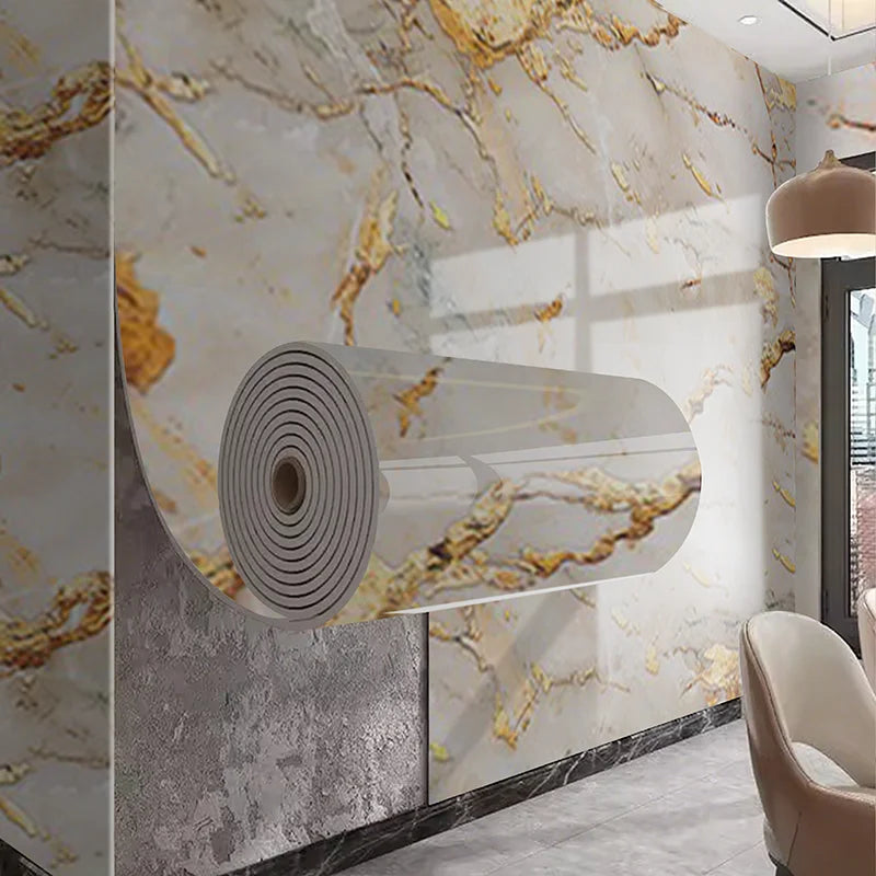 40CM Decorative PVC Peel and Stick Waterproof Wallpaper