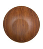 Mahogany Collection 80 Fl. Oz. Brown Plastic Large 9 In. round Serving Bowl