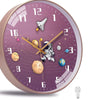 Children’s Room, Silent Wall Clock, Bedroom, Living Room, Kids Clock, Cartoon Clock, Circular Clock, Creative Clock, Quartz Clock, Elementary School, Non-Ticking Clock