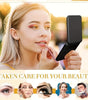 LED Pocket Mirror with Light, 1x/3x Magnification, Compact Travel Makeup Mirror, Foldable Handbag & Purse Friendly