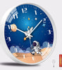 Children’s Room, Silent Wall Clock, Bedroom, Living Room, Kids Clock, Cartoon Clock, Circular Clock, Creative Clock, Quartz Clock, Elementary School, Non-Ticking Clock