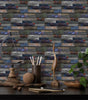 Peel And Stick Wallpaper Retro Stone Brick Self-adhesive Wall Stickers Bathroom Kitchen Back Stickers