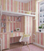 5M Pink Wood Panel Self Adhesive Wallpaper Multi Color  Wood Plank Peel and Stick Wallpaper Stripe Wall Decor Wall Mural