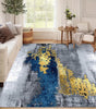 FINOREN Imitation Velvet Carpet  Non Slip Area Rug for Living Room, Entryway, Bedroom, Kitchen and Corridor - Lightweight Mat, Machine Washable Low Pile Rugs