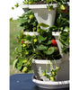 12 in X 5.5 In. Stone Plastic Vertical Stackable Planter (3-Pack)
