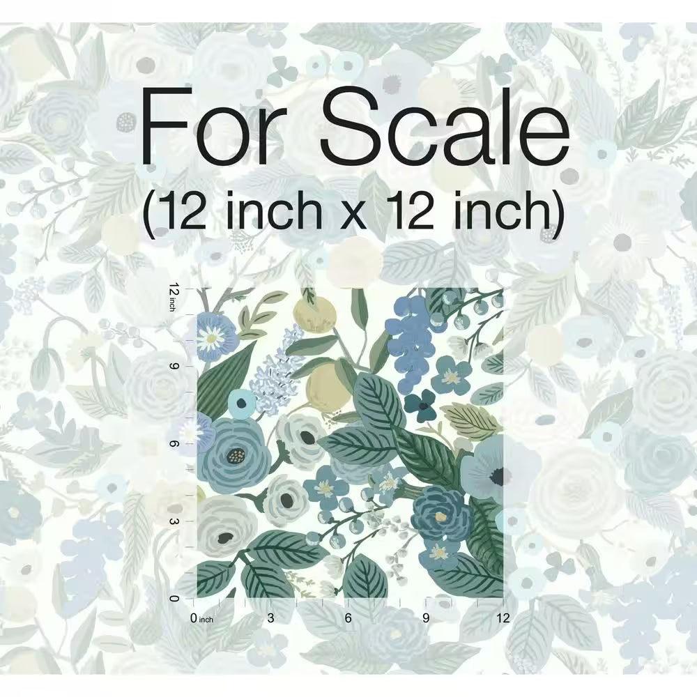 45 sq. ft. Garden Party Premium Vinyl Peel and Stick Wallpaper