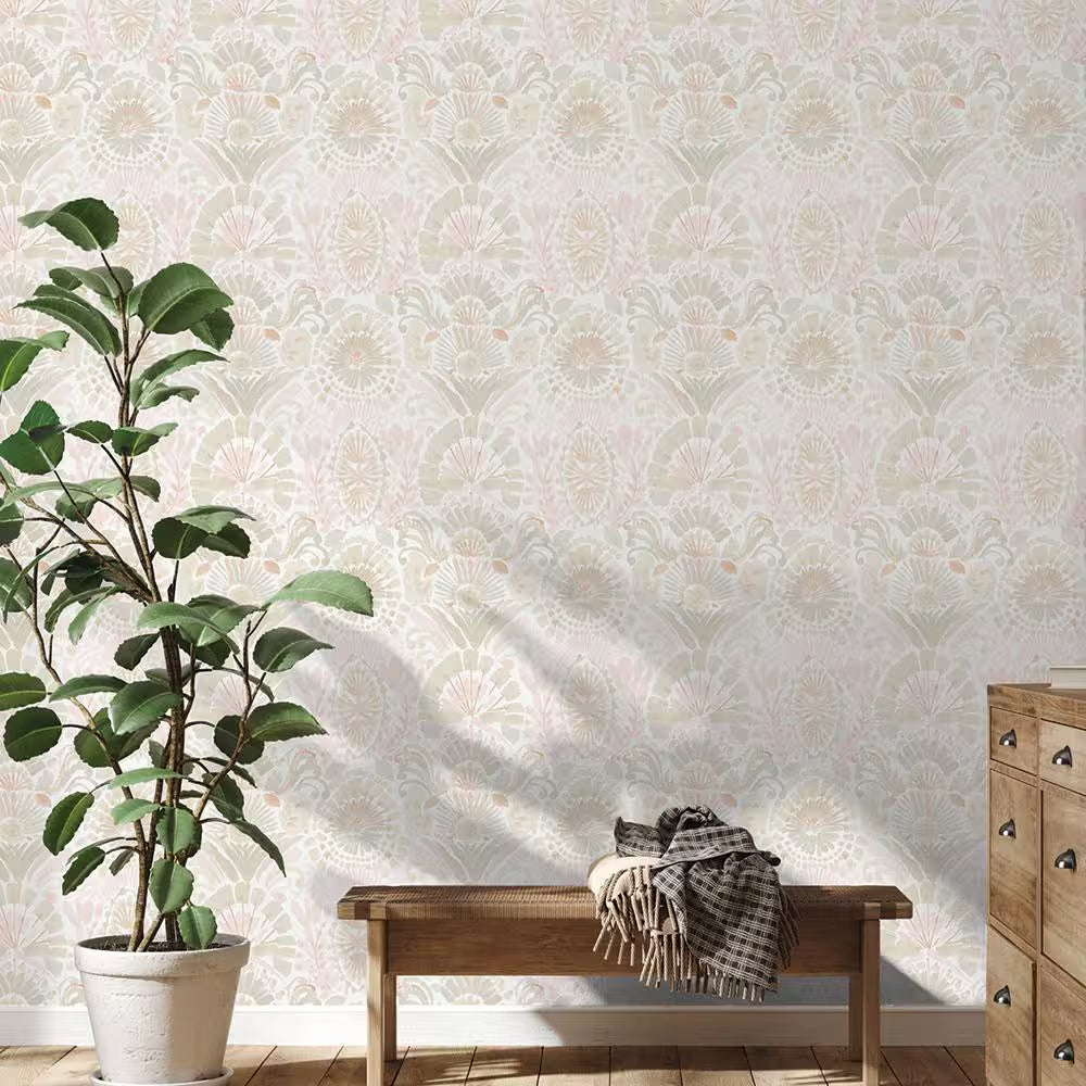 Wandering Rose Bohemia Vinyl Peel and Stick Wallpaper Roll (Covers 28 sq. ft.)
