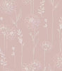 Pink Maisey Peel and Stick Wallpaper