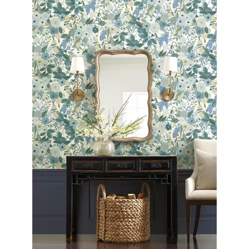 45 sq. ft. Garden Party Premium Vinyl Peel and Stick Wallpaper