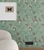 Green Peel and Stick Wallpaper Self Adhesive Wall Paper Removable Wallpaper Roll (2-Roll, 17.7 in. W x 118.11 in. L)