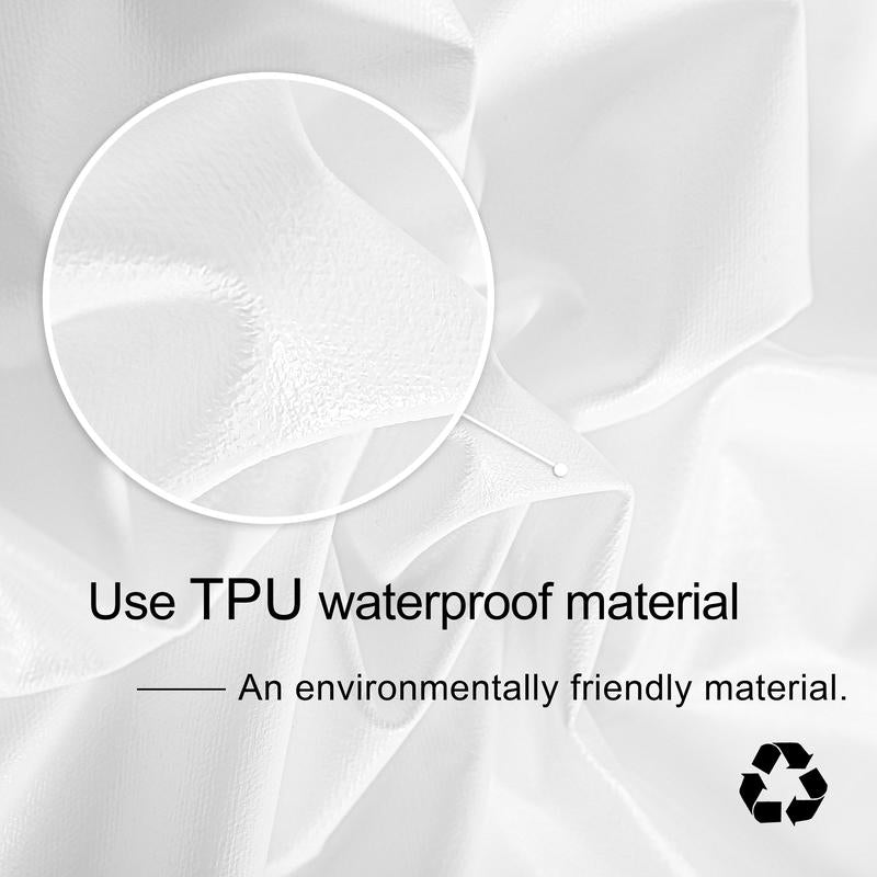 Bedsum Luxury 4 Pack Waterproof Pillow Protector with Zippered Closure,Hypoallergenic-White
