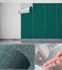 3D Self-Adhesive Linen Wallpaper Continuous Waterproof Wall Stickers Living Room Bedroom Kitchen Cabinet Waterproof Wall Sticker