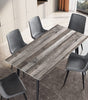 Peel and Stick Wallpaper Gray Wood Wallpaper Self Adhesive Wallpaper Craft, 17.71"x 118"