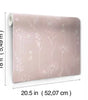 Pink Maisey Peel and Stick Wallpaper
