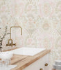 Wandering Rose Bohemia Vinyl Peel and Stick Wallpaper Roll (Covers 28 sq. ft.)