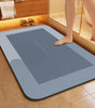 No More Wet Floors! Ultra-Absorbent Bath Mat - Fast Drying, Non-Slip, Machine Washable - Mildew-Resistant for Shower & More