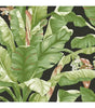Banana Leaf Blue/Green Premium Peel and Stick Wallpaper Roll (Covers 45 sq. ft.)
