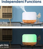 Essential Oil Diffuser, 500ml Essential Oil Diffuser, Aromatherapy Diffuser with Timer and 7 Ambient Lights No Water Auto Off, Diffuser Large Room Home Office