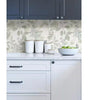 Breezy Green Vinyl Peel and Stick Wallpaper