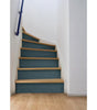 Blue Luxe Faux Grasscloth Vinyl Peel and Stick Wallpaper Roll