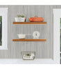 Weathered Grey Wood Panel Vinyl Peel and Stick Wallpaper Roll (Covers 30.75 sq. ft.)