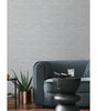 Dove Grey Faux Grasscloth Vinyl Peel and Stick Wallpaper Roll (30.75 sq. ft.)