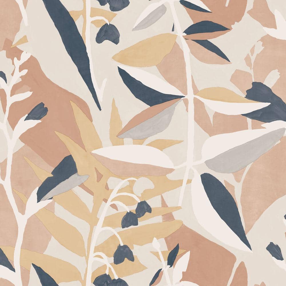Pink Punch Petite Garden Party Vinyl Peel and Stick Wallpaper Roll (Covers 28 sq. ft.)