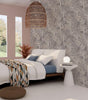 Mythical Grey Woodland Fantasy Vinyl Peel and Stick Wallpaper Roll (Covers 28 sq. ft.)